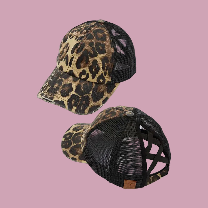 Dark Wild Side Ponytail Hat | The Snooki Shop