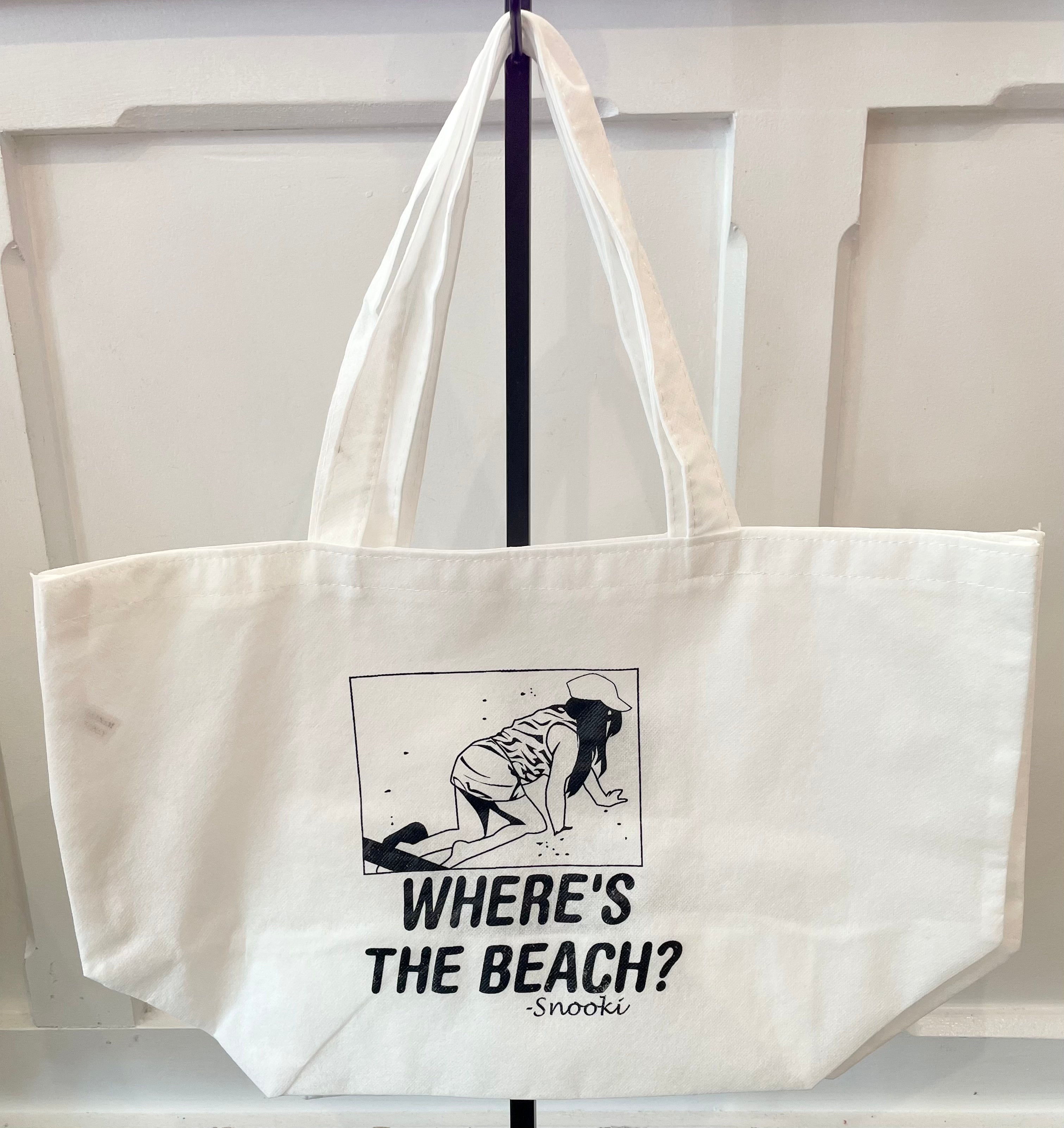 Swishy Fish Beach Name Tote