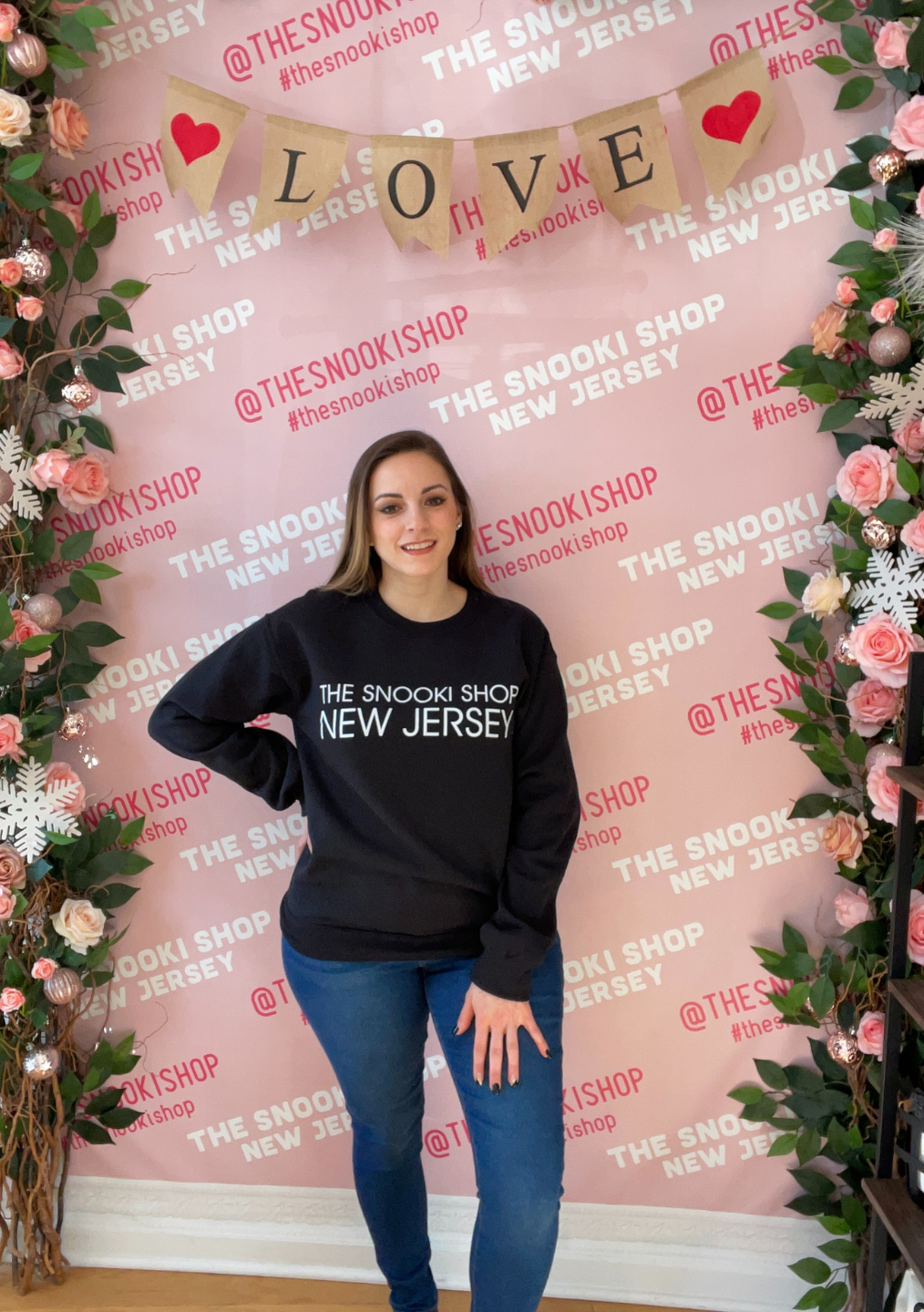 Black The Snooki Shop NJ Sweatshirt