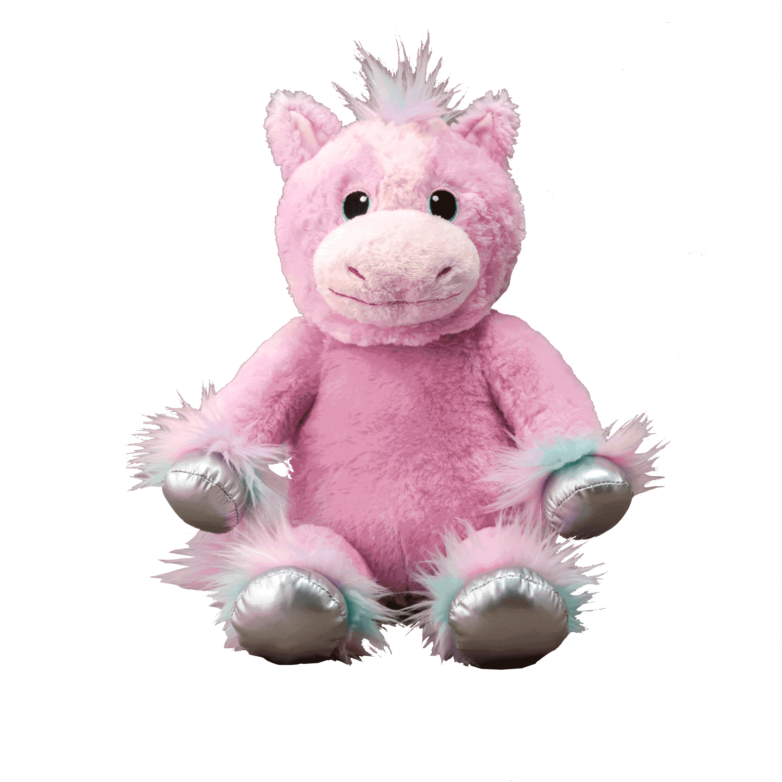 Pink horse top stuffed animal