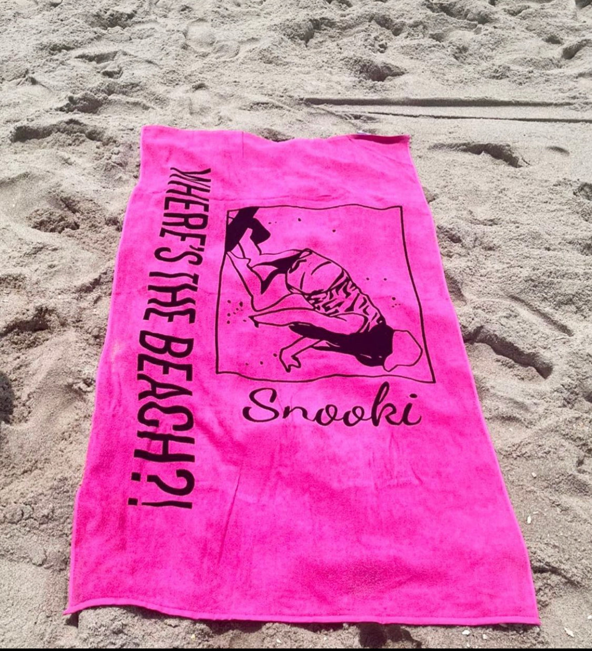 Monogrammed Beach Towel
