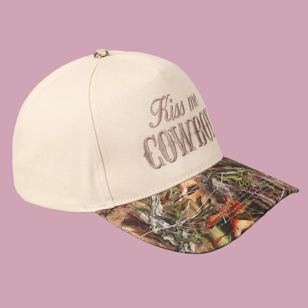 Kiss Me Camo Hat