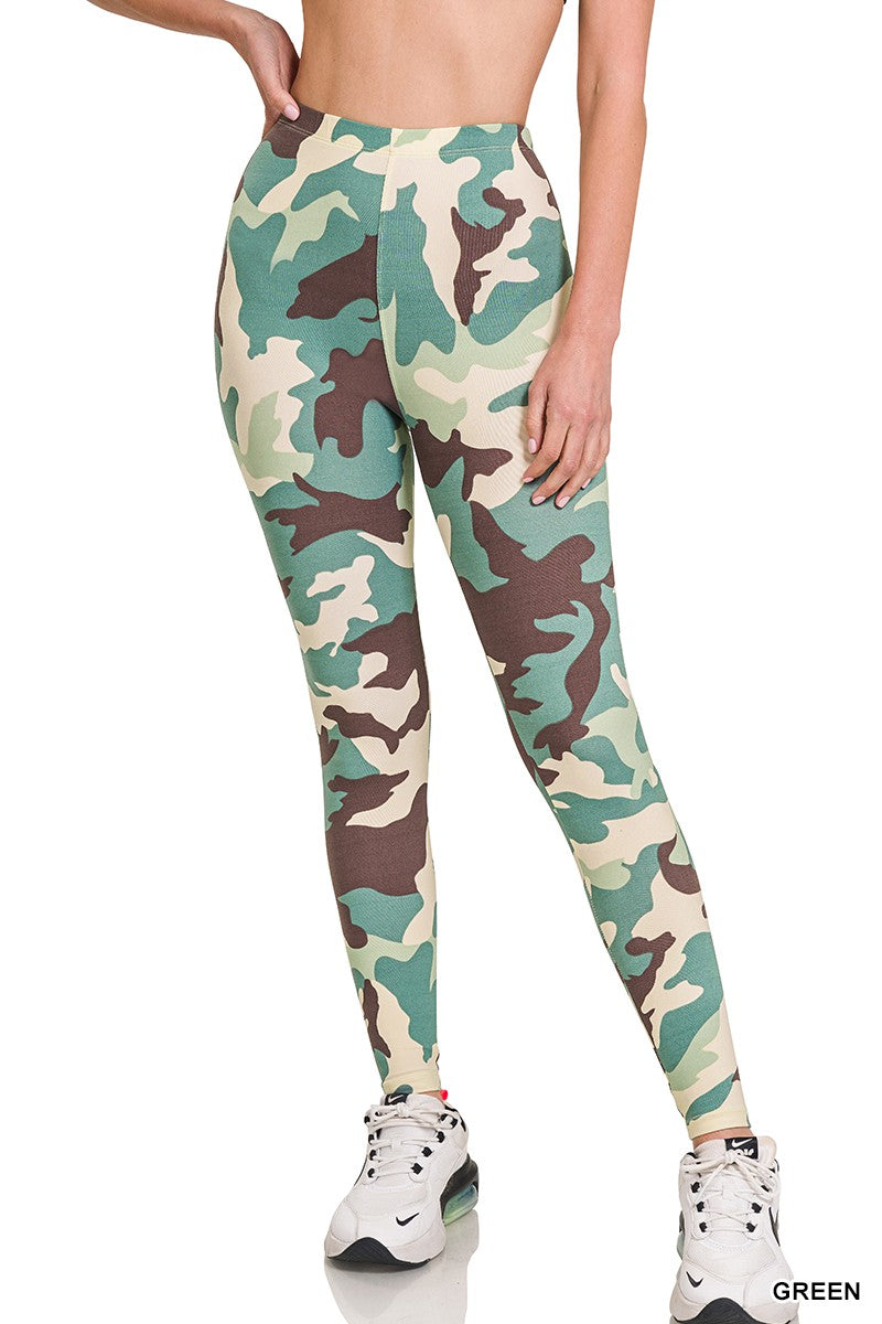 Brushed Camo Leggings