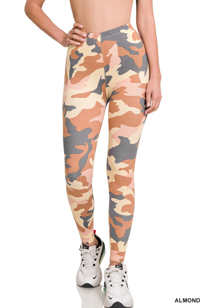 Brushed Camo Leggings