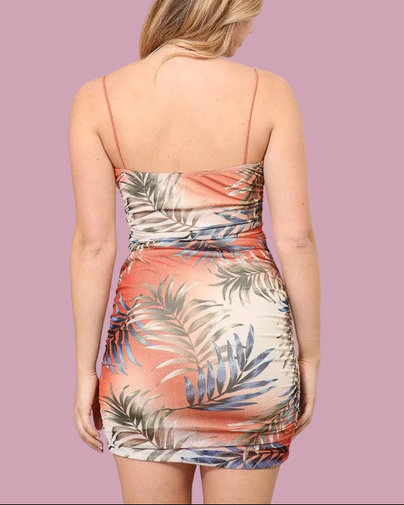 Tropical Mini Dress