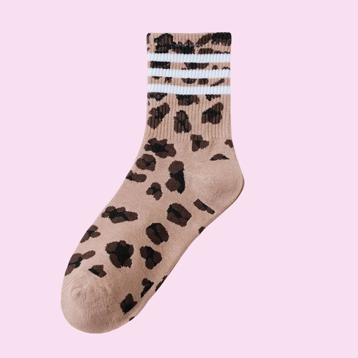 Leopard Print Socks
