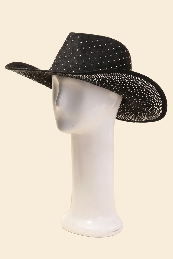 Rhinestone Pattern Cowboy Hat