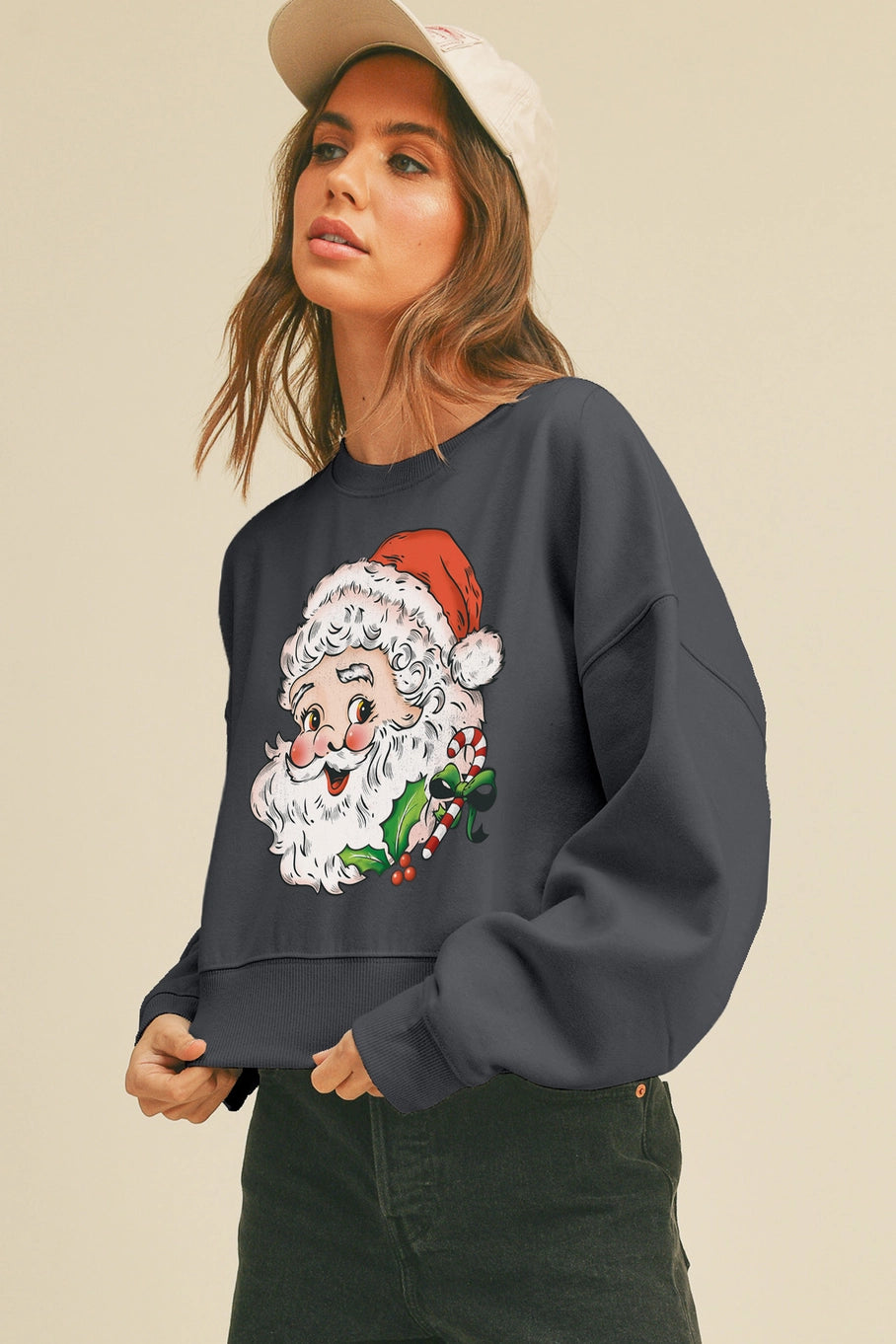 Santa Graphic Crewneck