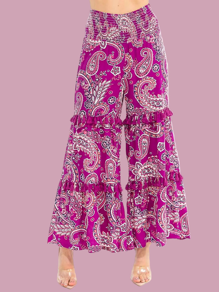 Paisley Palazzo Pants