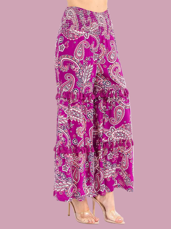 Paisley Palazzo Pants
