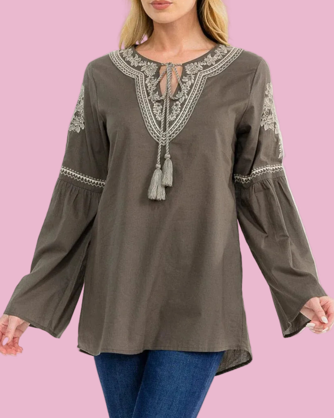 Bell Sleeve Tunic