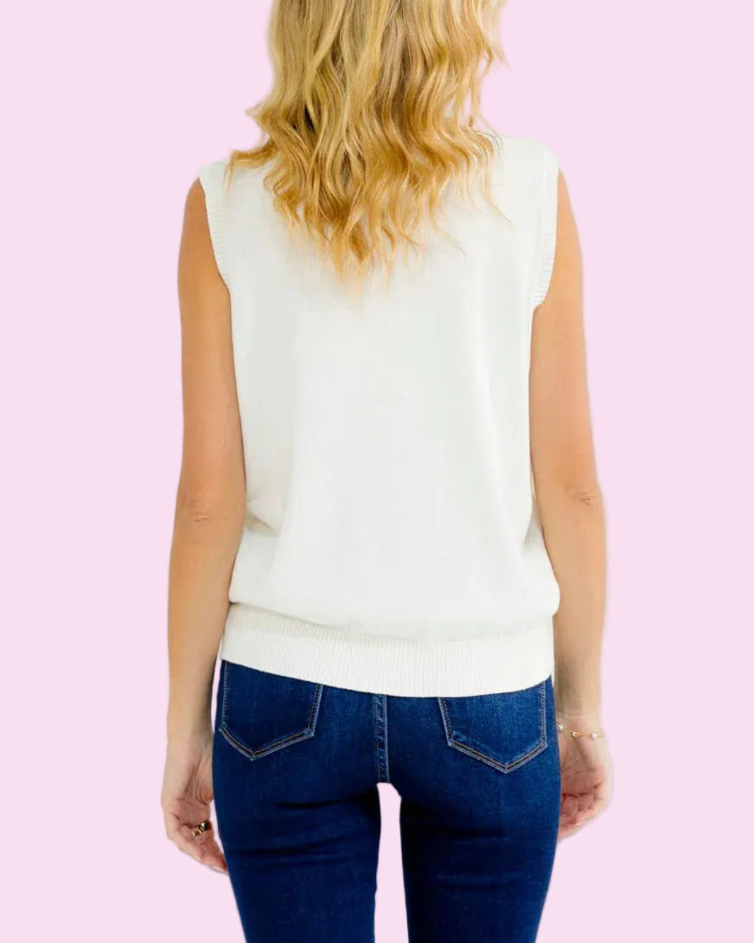 Cowboy Boot Sleeveless Top
