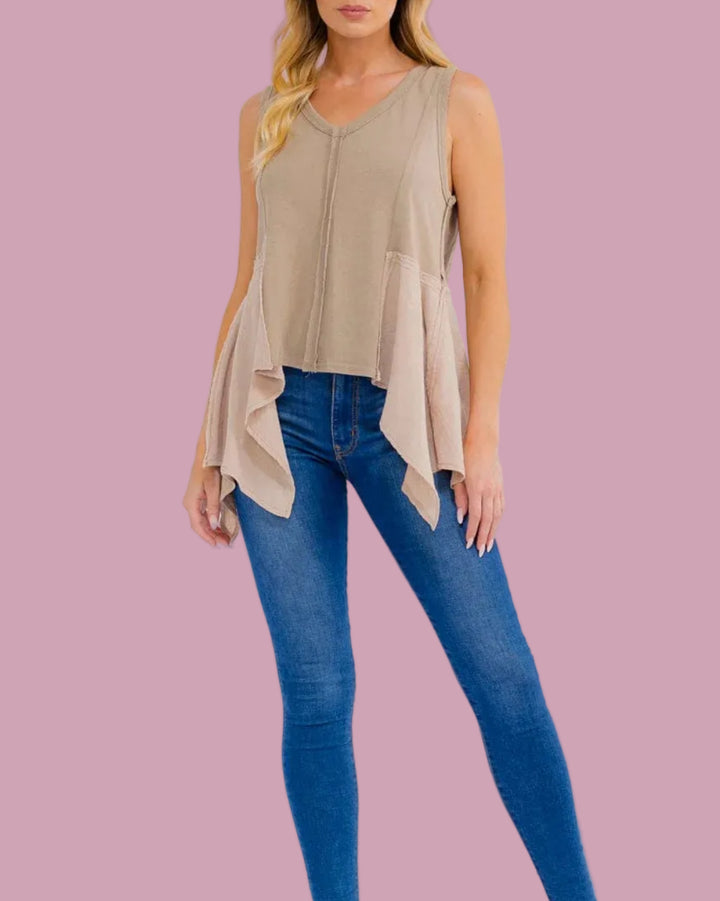 Taupe Flow Tank