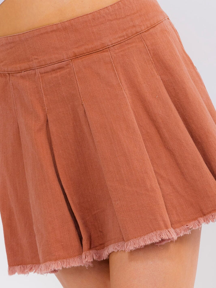 Rust Willow Breeze Skirt