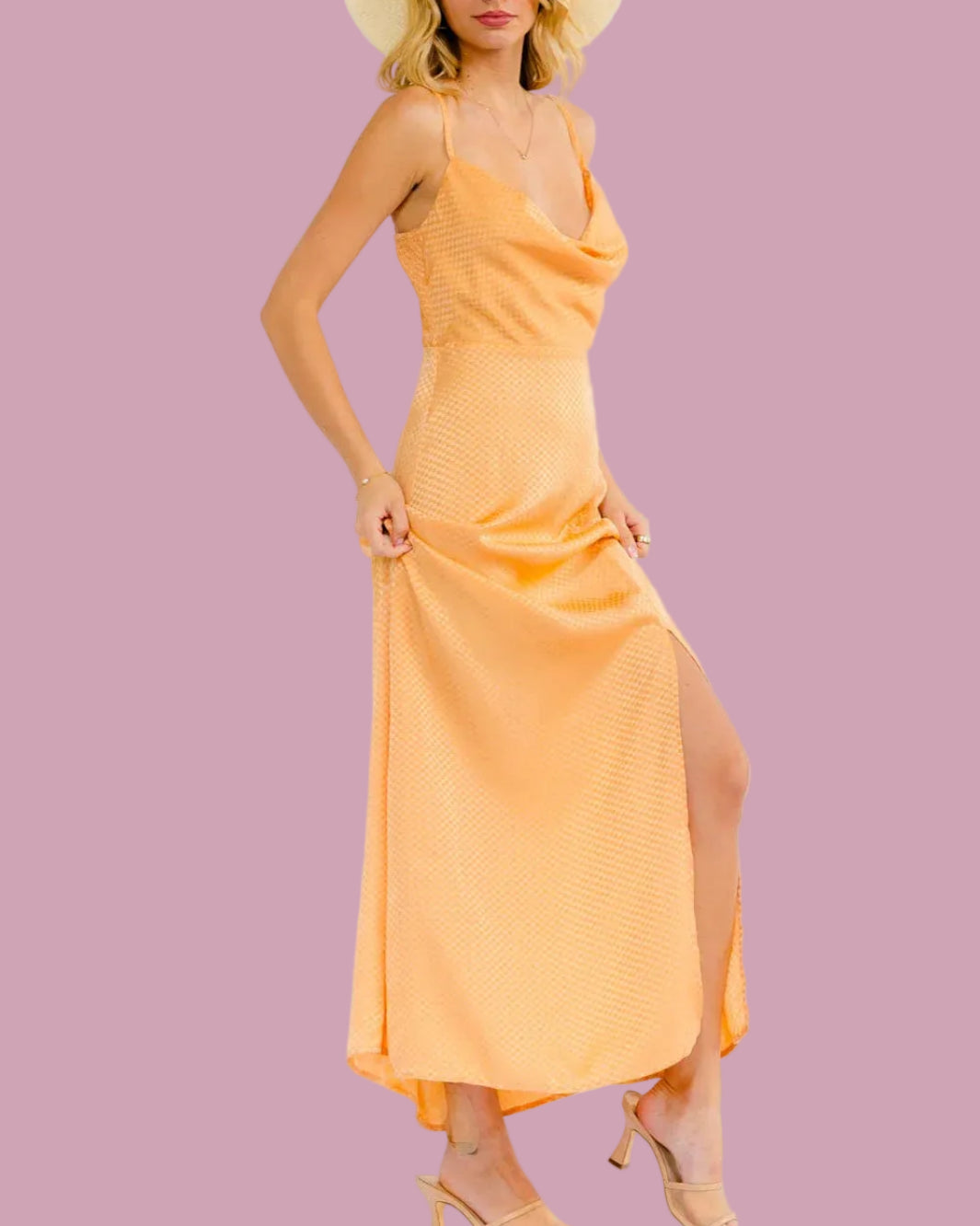 Citrus Glow Maxi Dress