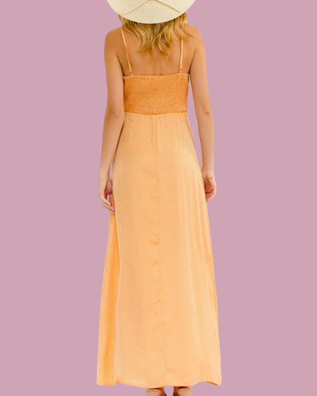 Citrus Glow Maxi Dress