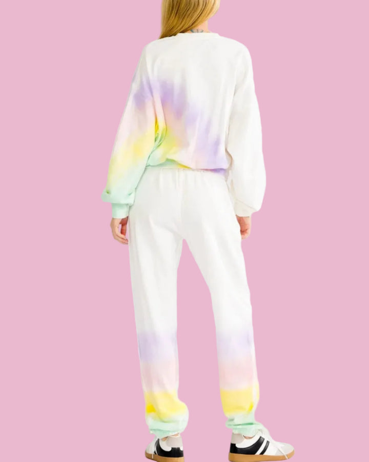 Pastel Tie Dye Lounge Set