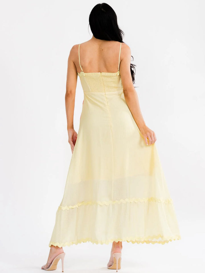 Sunset Hibiscus Dress