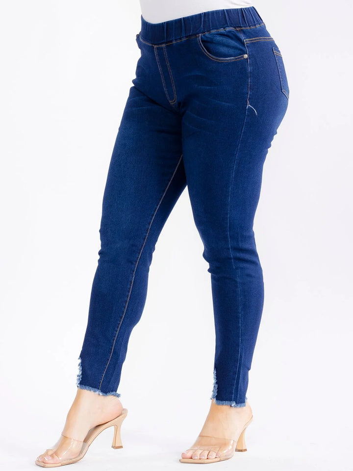 Plus Denim Skinny Jeans