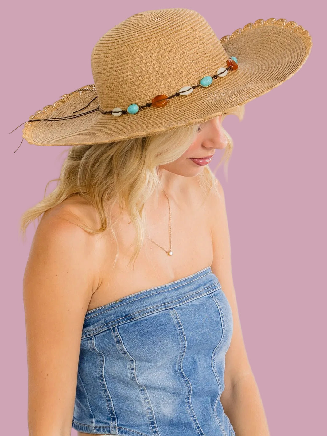 Seashell Sun Hat