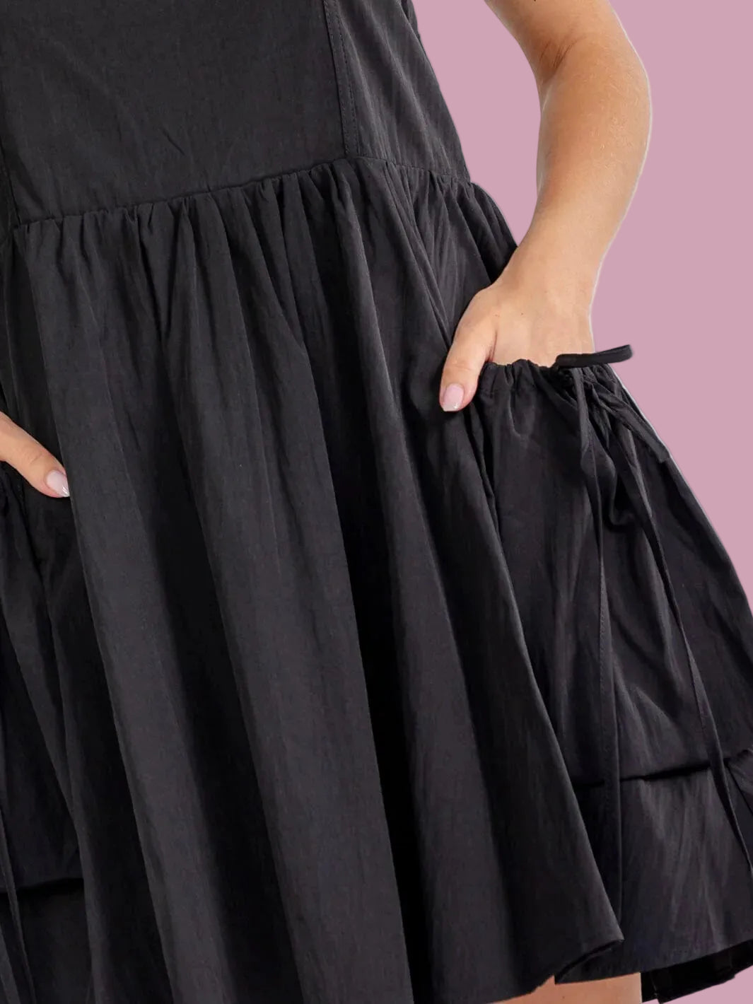 Black Daisy Lane Dress