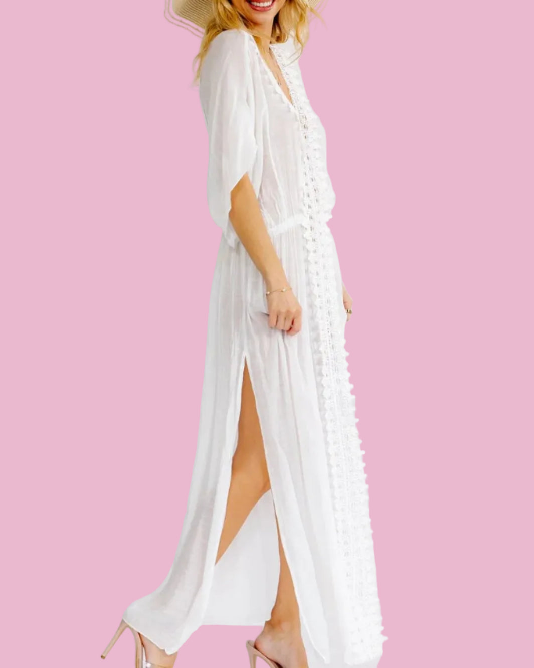 Ivory Coast Maxi Cover Up