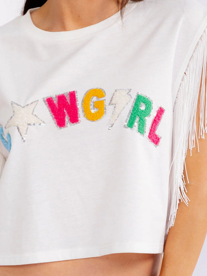 Cowgirl Fringe Crop