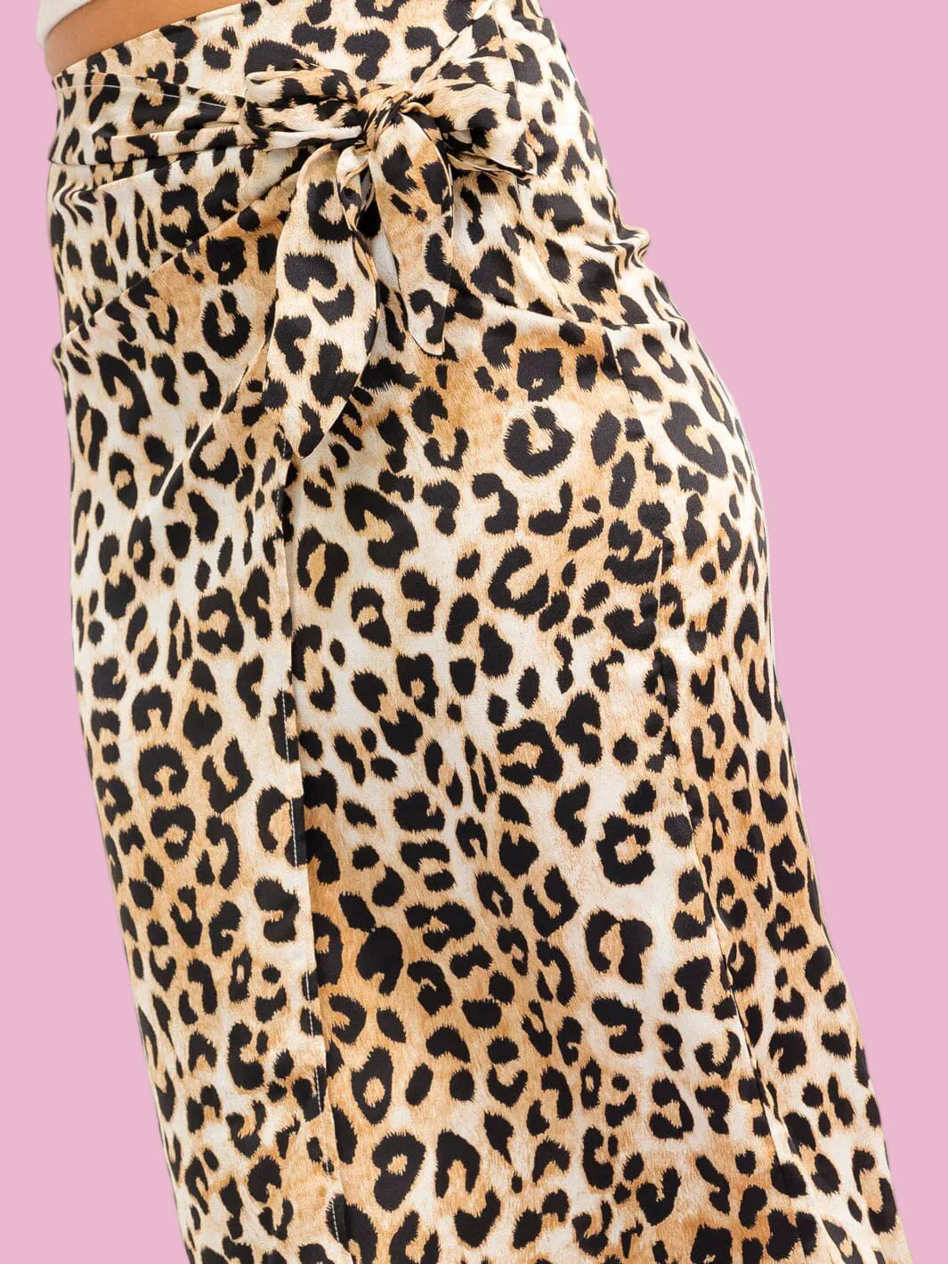 Leopard Wrap Skirt