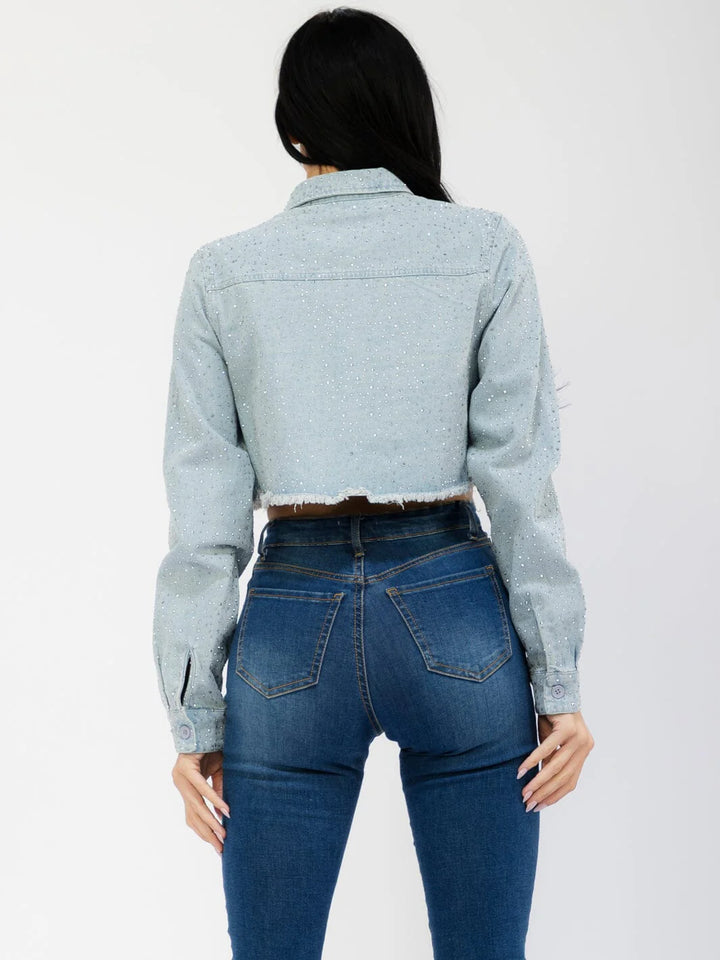 Diamond Dust Denim Jacket