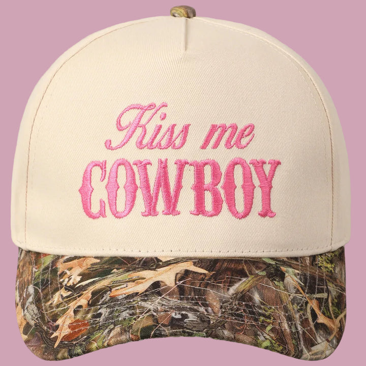 Kiss Me Camo Hat