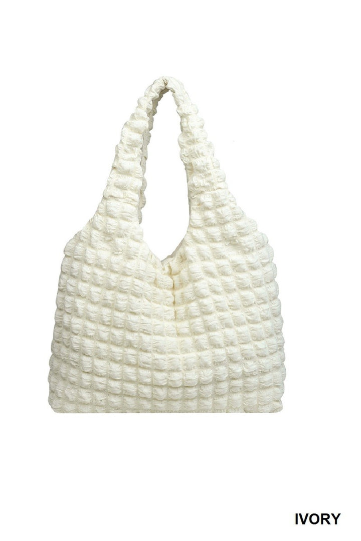 Puffy Shoulder Tote