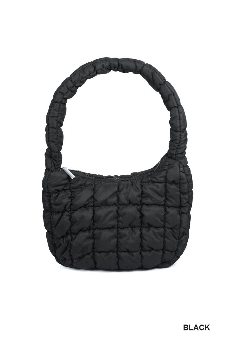 Quilted Puff Handbag