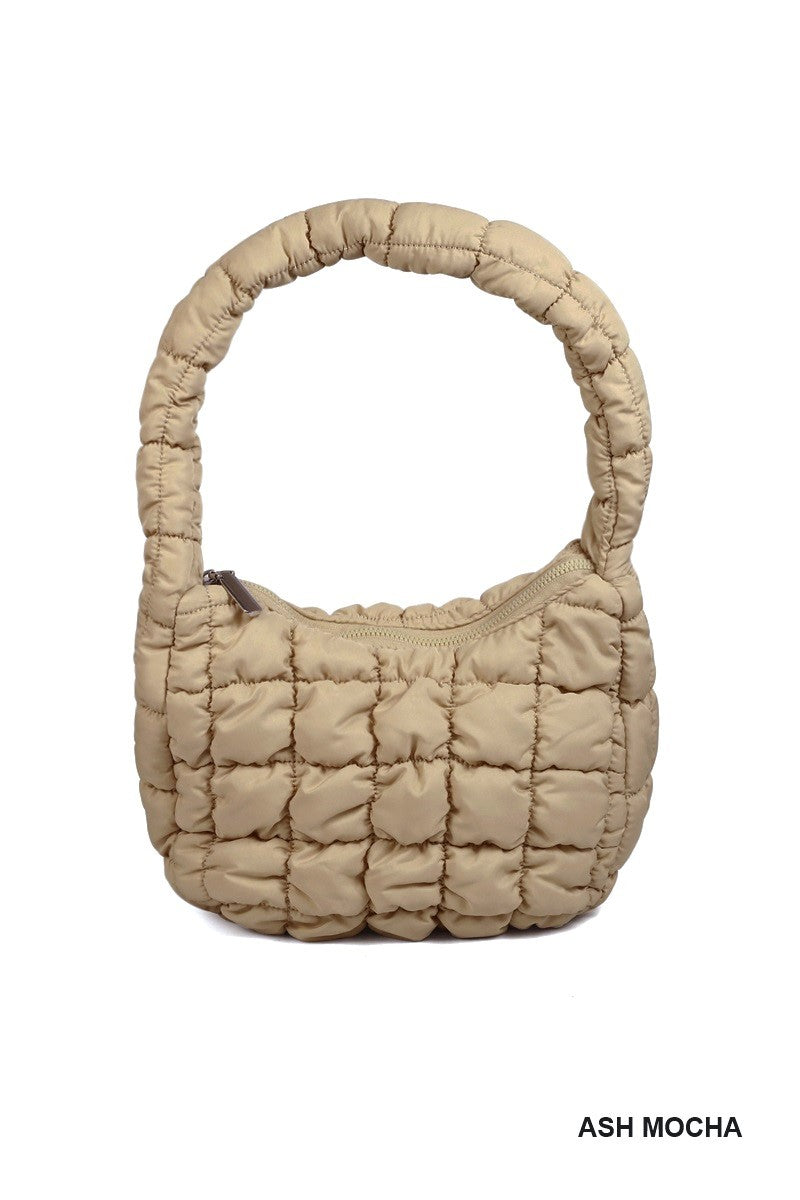 Quilted Puff Handbag