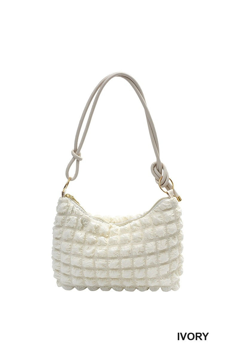 Puffy Pleated Purse