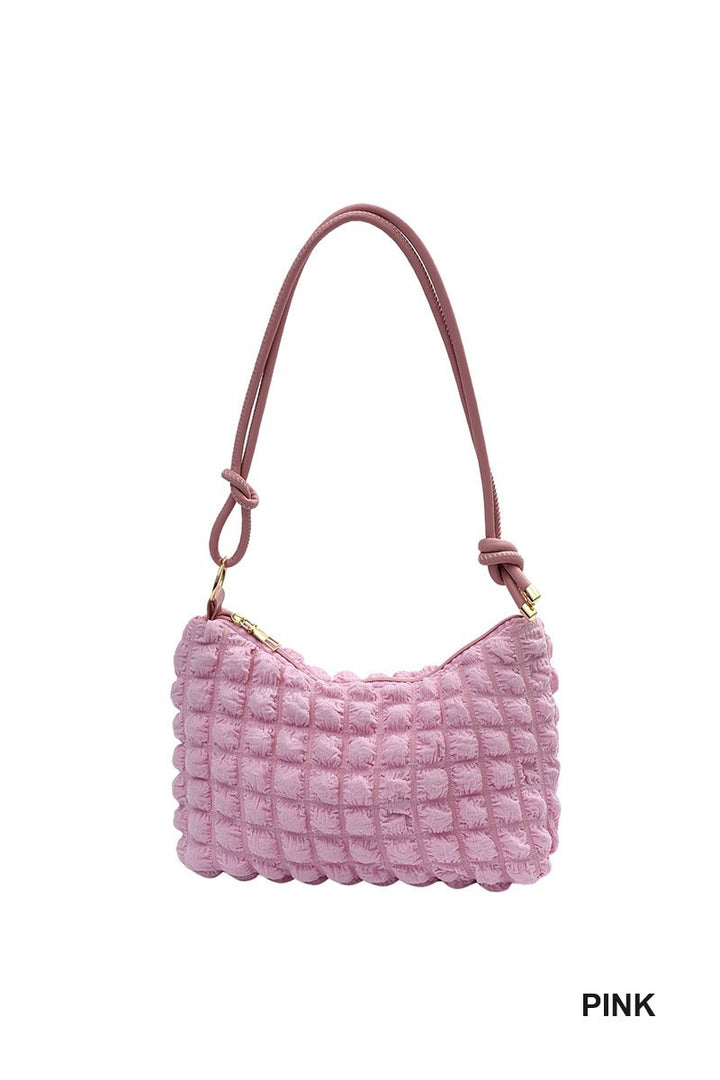 Puffy Pleated Purse