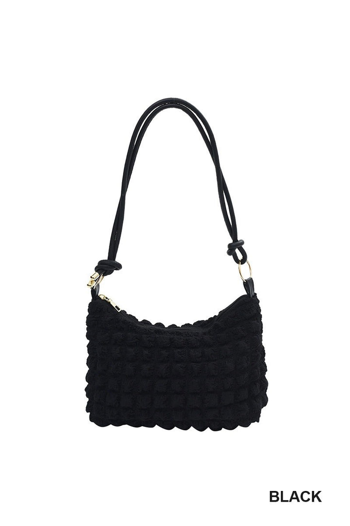 Puffy Pleated Purse