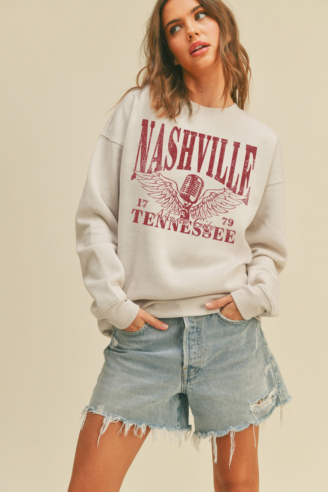 Nashville Music City Crewneck