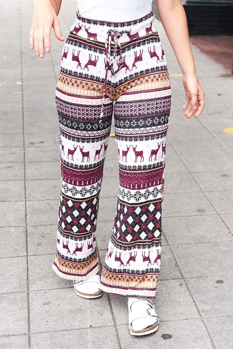 Holiday Print Lounge Pants