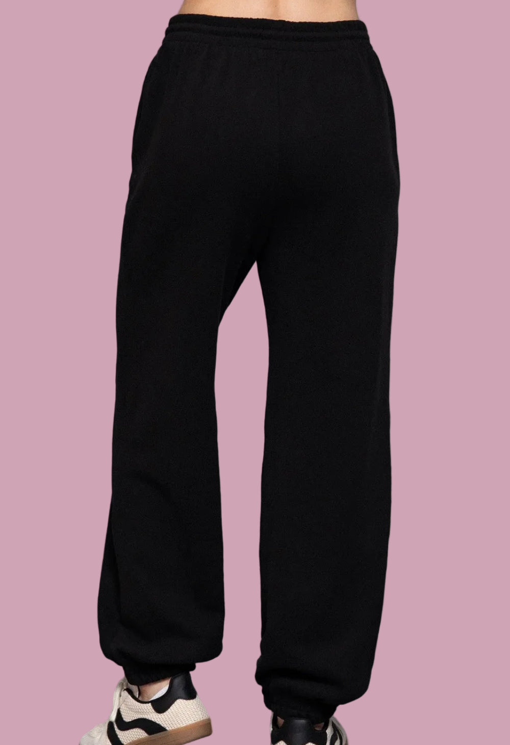 Soft Elastic Waist Joggers