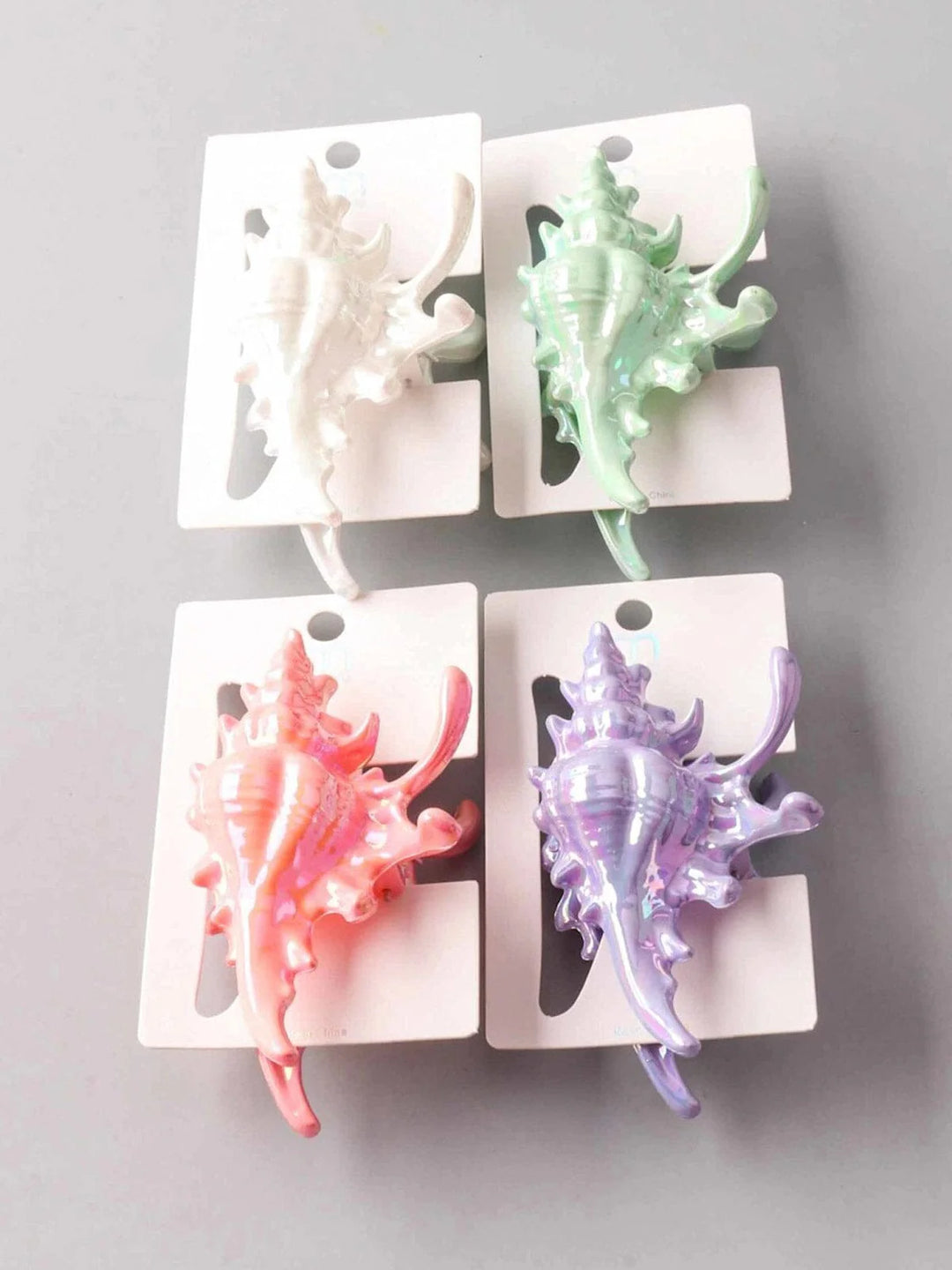 Conch Shell Claw Clip