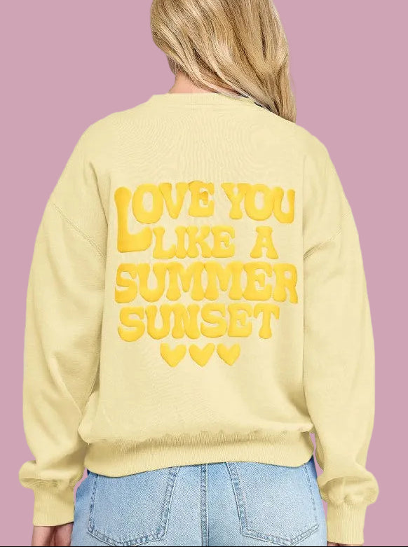 Summer Sunset Crewneck