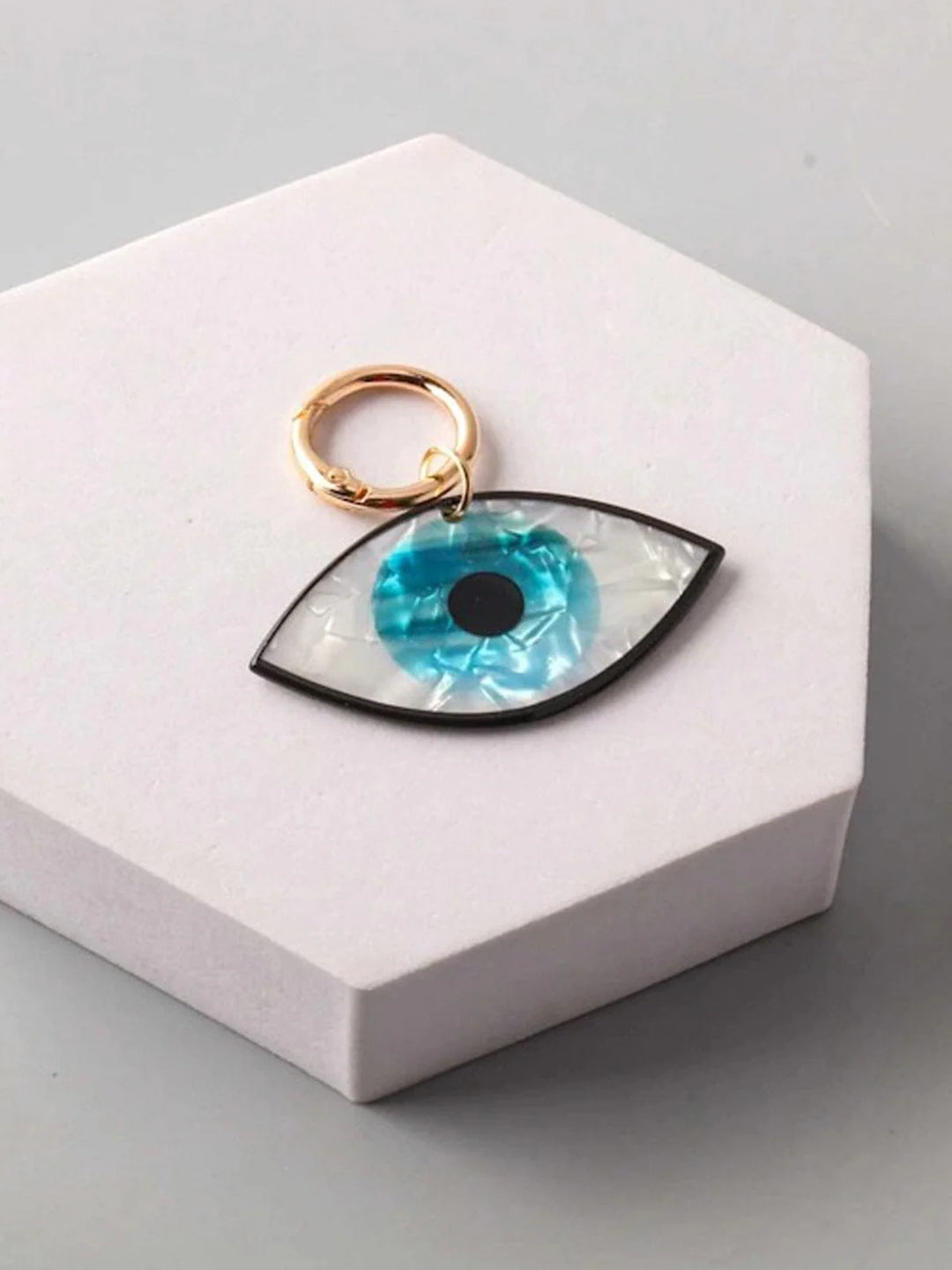 Evil Eye Key Charm