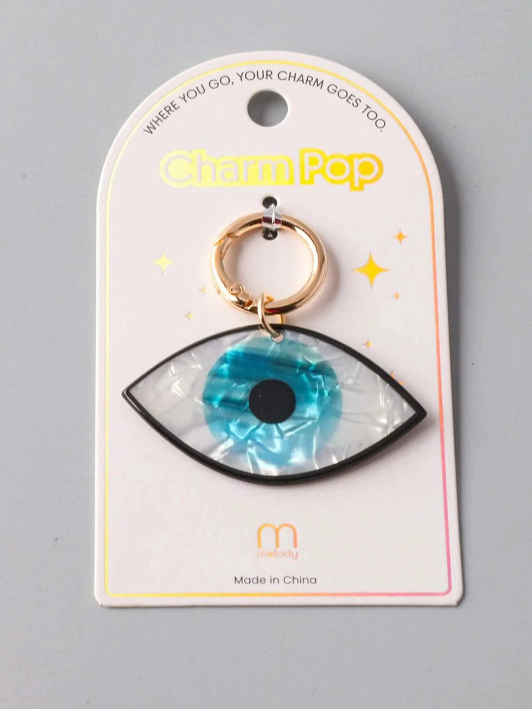 Evil Eye Key Charm