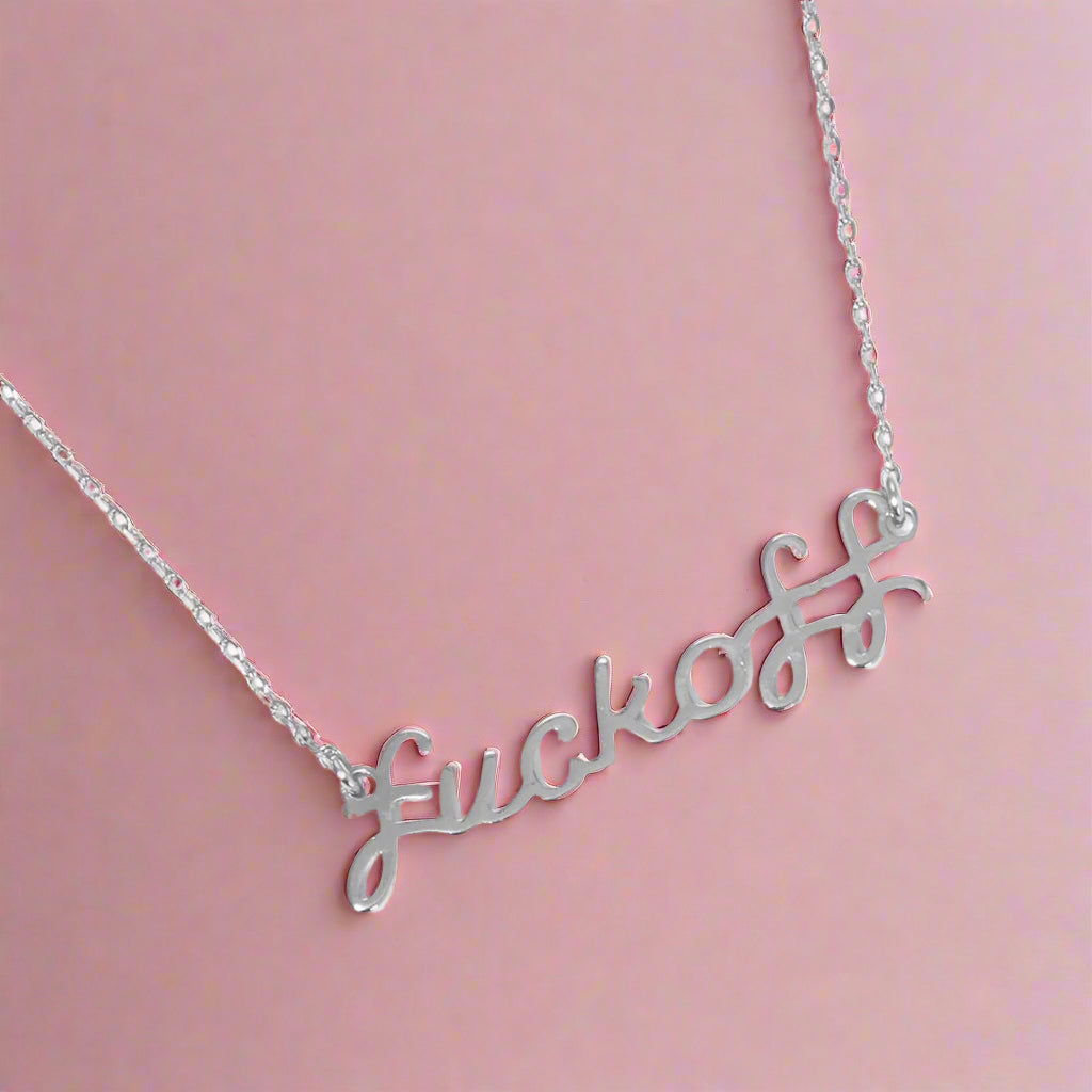 Fuck Off Necklace