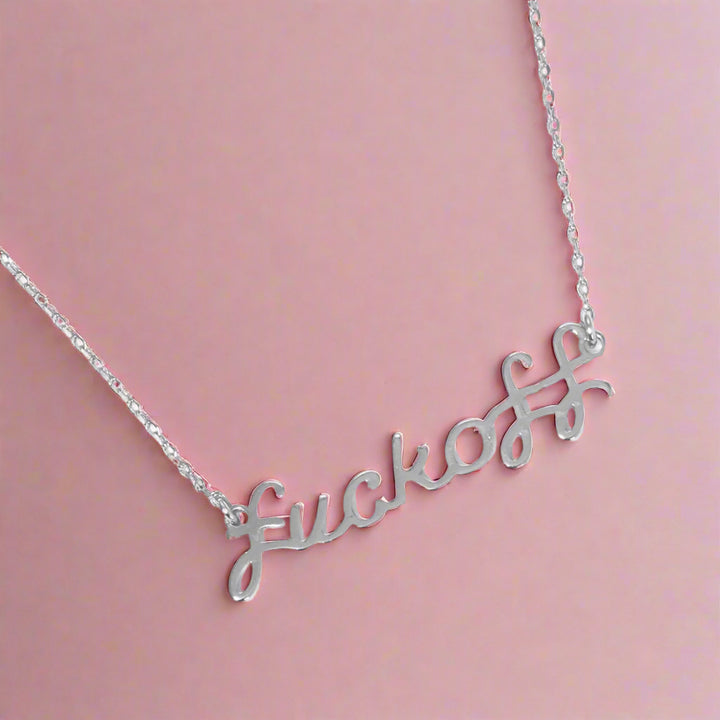 Fuck Off Necklace