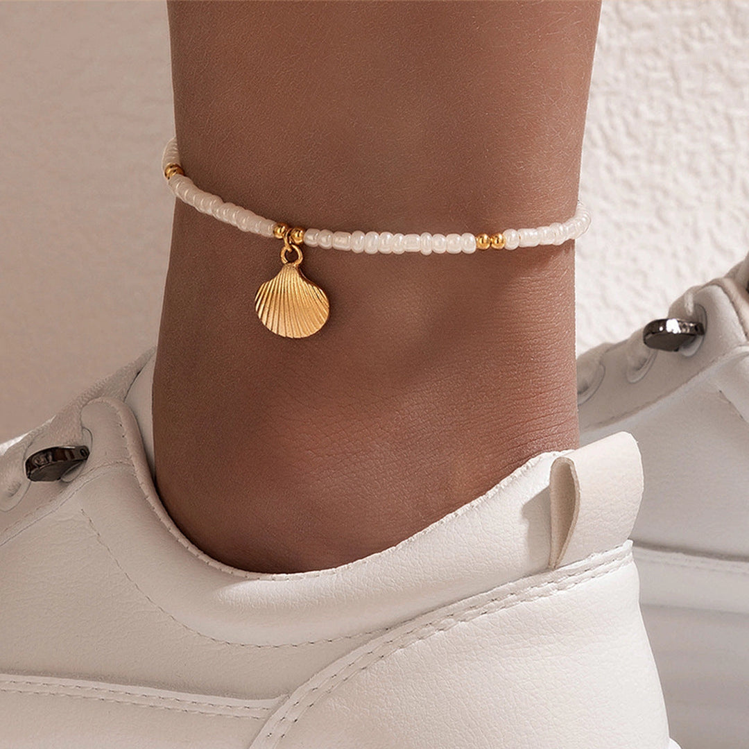Scallop Shell Anklet