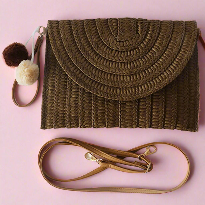 Woven Crossbody Bag