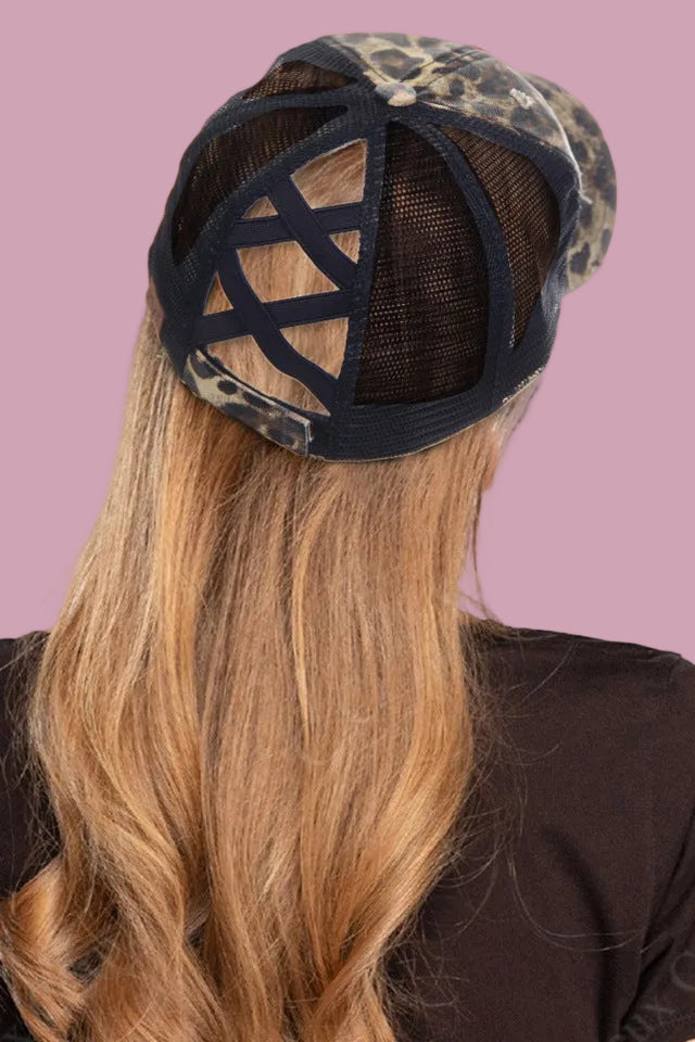 Dark Wild Side Ponytail Hat | The Snooki Shop