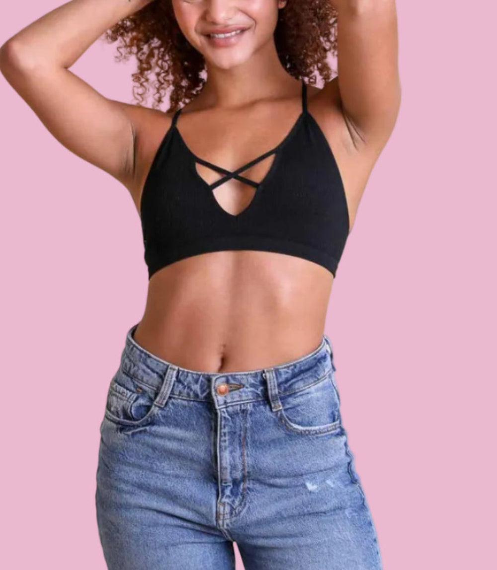 Front Cross Bralette