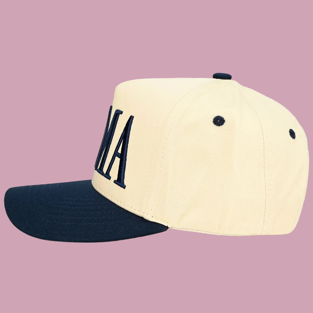 Navy Mama Hat